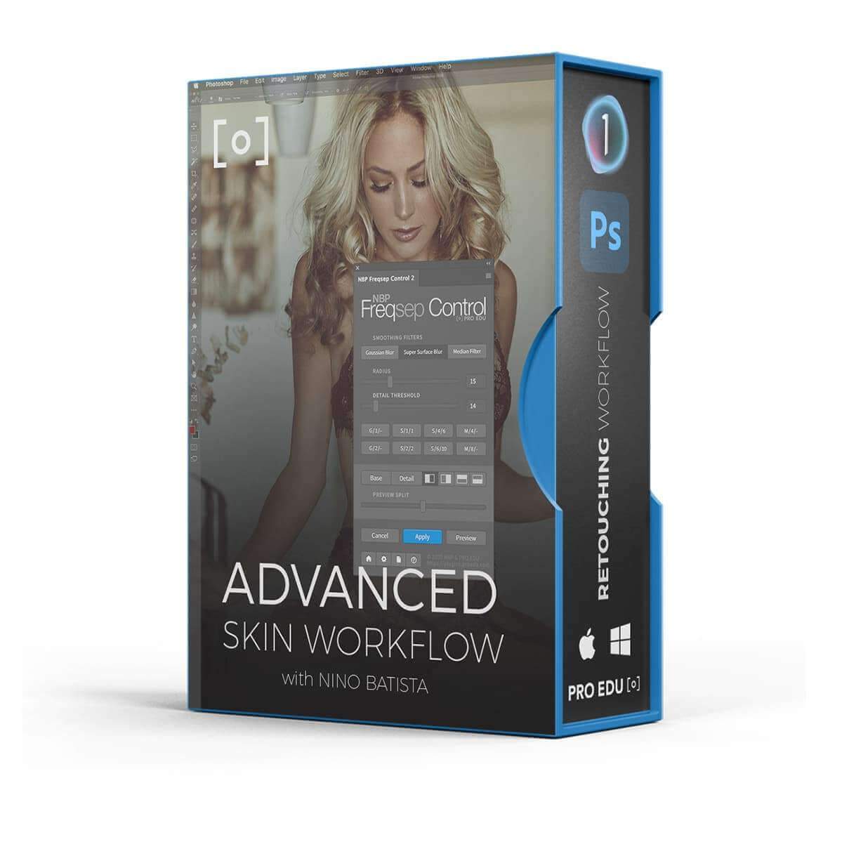 Photoshop Advanced Skin Retouching Tutorial with Nino Batista PRO EDU PRO EDU