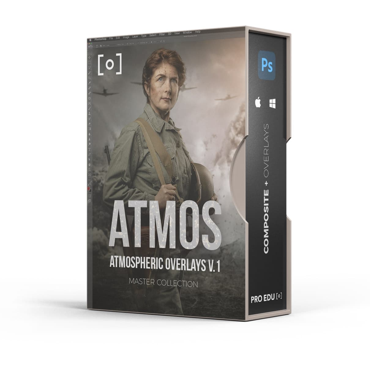 Atmospheric Composite FX Photoshop Overlays Volume 1 - PRO EDU PRO EDU PRO EDU