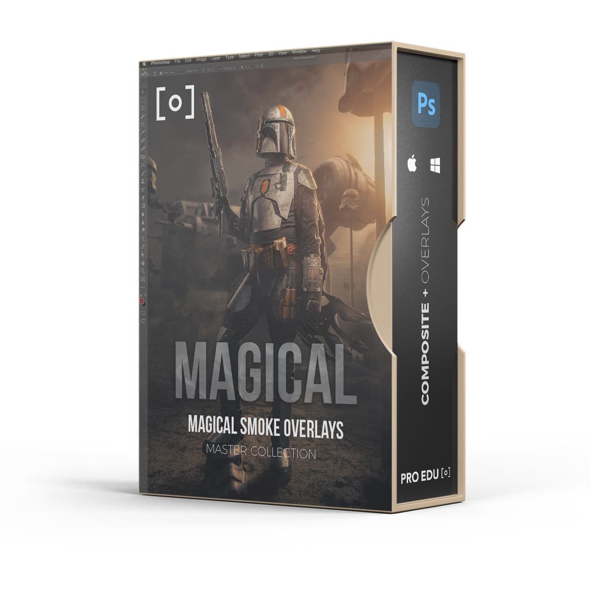 Magical Smoke Enhancement FX  Photoshop Overlays - PRO EDU PRO EDU PRO EDU