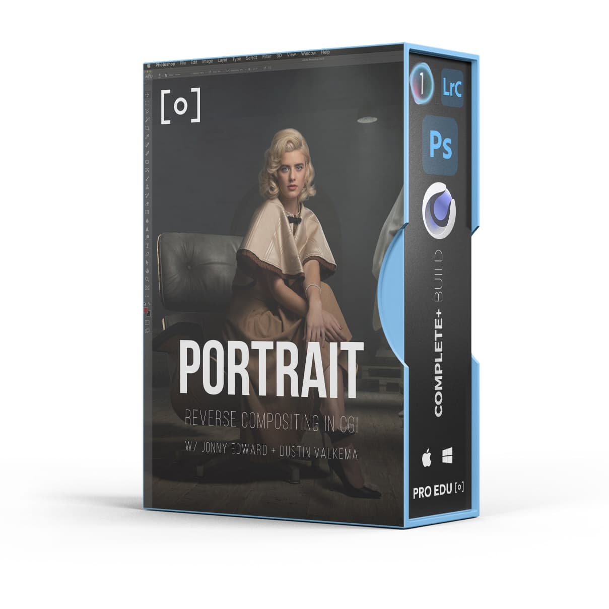 Reverse Portrait Compositing Course with Jonny Edward - PRO EDU PRO EDU PRO EDU